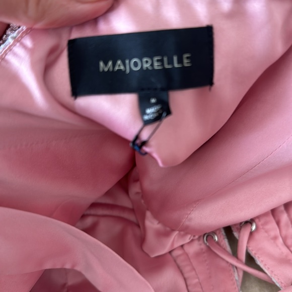 Majorelle pink and white lace corset top size medium - Picture 7 of 11